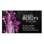 TEXTURED NAIL SALON BUSINESS CARD