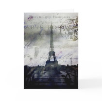 Textured Paris in Lavender Card