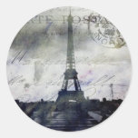Textured Paris in Lavender Sticker