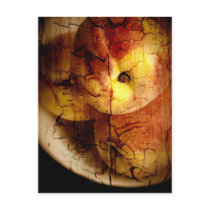 Textured peaches postcards