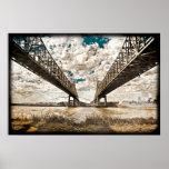 Textured Twin Span Poster