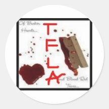 TFLA11 the fallen left abandon Stickers