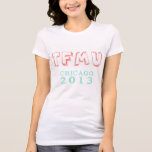 TFMU Coral & Mint Shirt