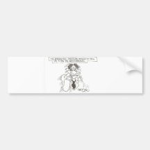 Th barometric pressure begins  tell on  weatherman bumper stickers