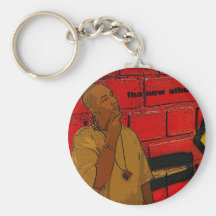 'tha new album.' keychain