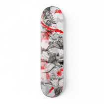 Thai Boxing blood design Skate Decks