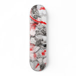 Thai Boxing blood design skateboards