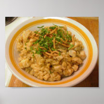 Thai Chicken Rossoto Print