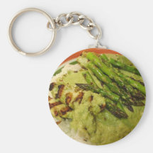 Thai Curry Grilled Asparagus Keychain