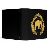 Thai Elephant 3 Ring Binder