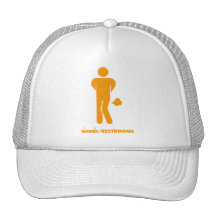 THAI FOOD CAN BE SPICY ⚠ Funny Sign : Restrooms ⚠ Trucker Hats