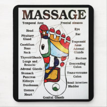 Thai Traditional Foot Massage Mousepad