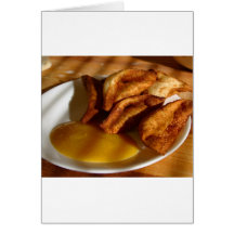 Thai Wontons With Mango Dipping Sauce Card