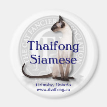 Thaifong Siamese Fridge Magnet