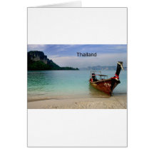 Thailand beach in Krabi (St.K) Greeting Card