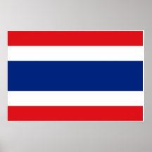 Thailand Flag Posters