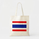 Thailand Flag Tote Bags