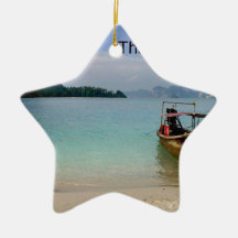 Thailand Krabi beach (new) (St.K) Ornament
