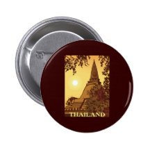 Thailand Pinback Button