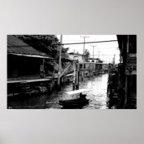 Thailand water way posters