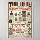 Thalia Theatre Vintage Theatre Poster