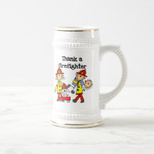 Thank a Firefighter T-shirts and Gifts Mug