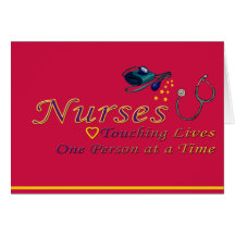 Thank a Nurse Greeting Cards