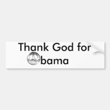Thank God for Obama Bumper Stickers