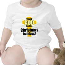 Thank God for the Christmas Holiday t-shirts