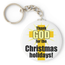 Thank God for the Christmas Holiday keychains