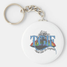 Thank God I'm forgiven TGIF Keychains
