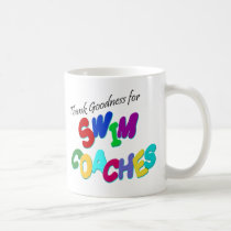 Thank Goodness for Swim Coaches mugs