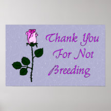 Thank Non-Breeders Print