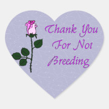 Thank Non-Breeders Sticker
