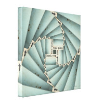Thank You 28 Times Gallery Wrapped Canvas