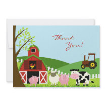 Thank You Animals Card