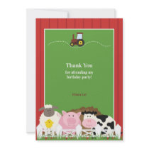 Thank You Animals Card