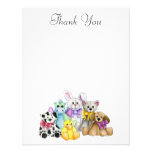 Thank You Baby Flat Note Cards Announcements