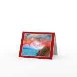 "Thank you" beach theme tropical cruise Cards