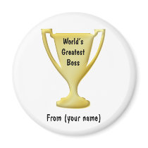 Thank You Boss Gift Manget Refrigerator Magnet