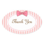 Thank You Bow Stickers