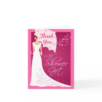 Thank You - Bridal Shower Gift Thank You Cards