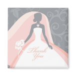 Thank You Bridal Shower Magnets