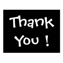 Thank You ! by SRF Postcard