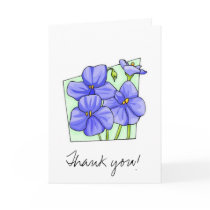 Thank you greeting card