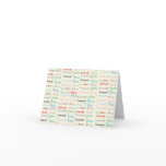 thank you card