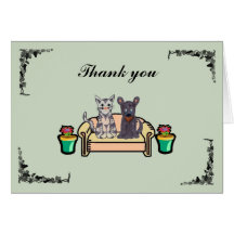 Thank you card