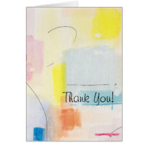 Thank You Card - Abstract