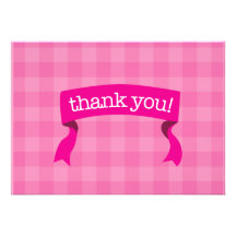 Thank you card custom invites