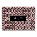 Thank You Card - Elegance in Pink